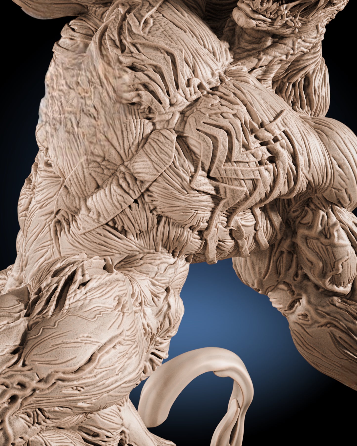 Venom vs Carnage Diorama — APEX Symbiote War Monument | Obsidian Guild Studio