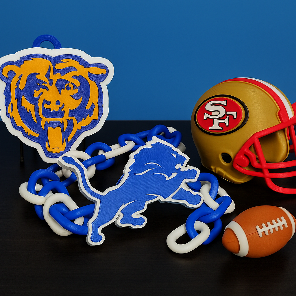 3D Printed Sports Gear – Custom Accessories, Decor & Collectibles