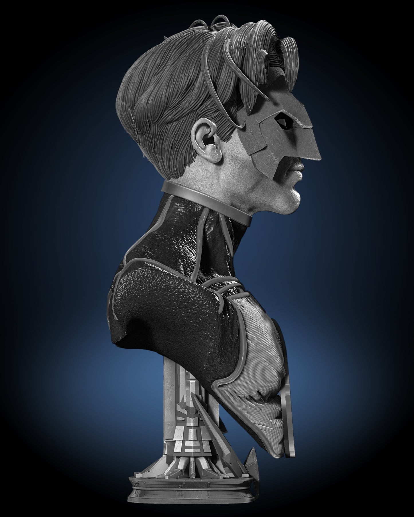 Kyle Green Lantern Portrait Bust | Obsidian Guild Studio