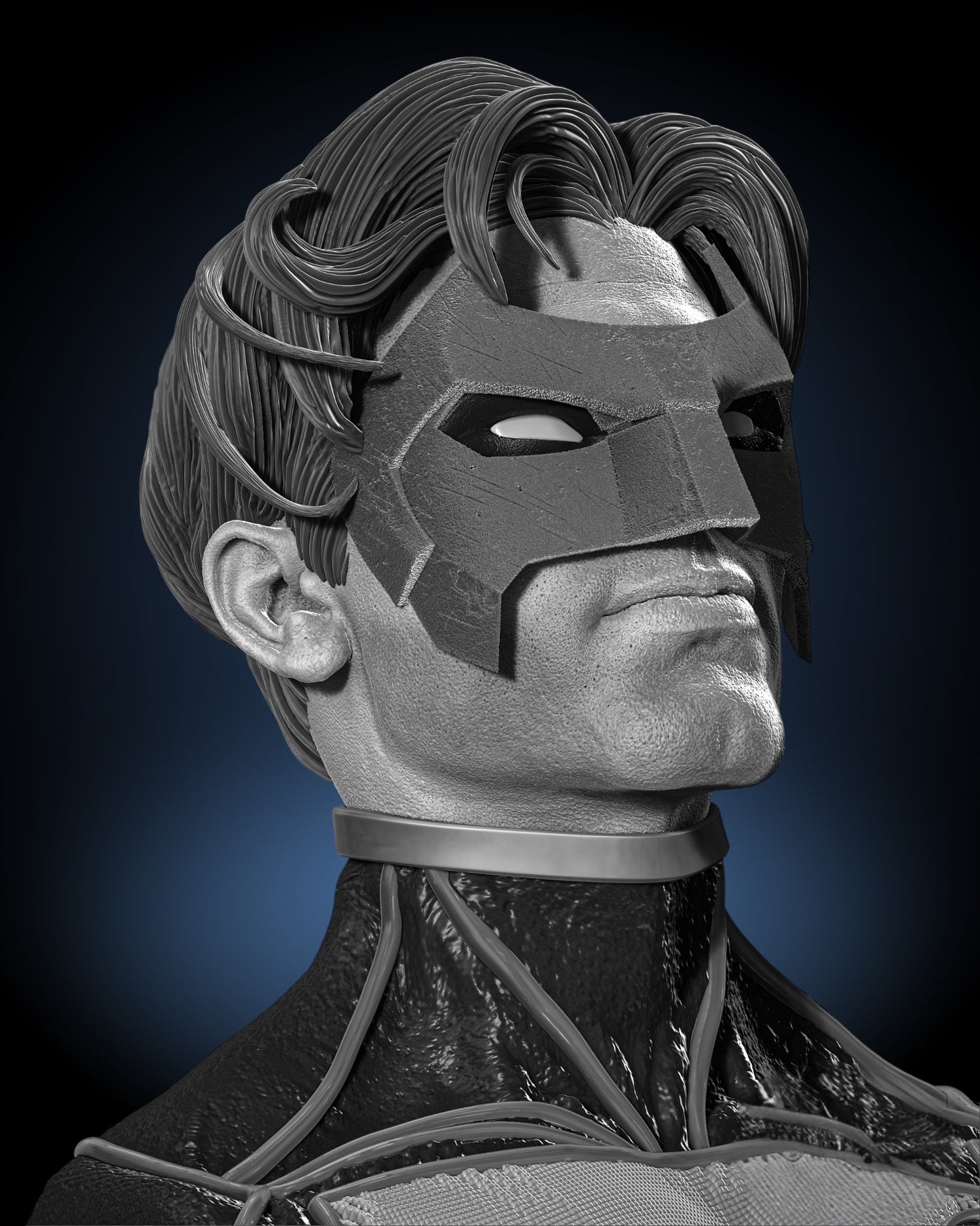 Kyle Green Lantern Portrait Bust | Obsidian Guild Studio