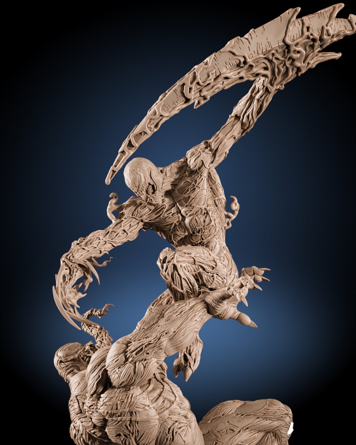 Venom vs Carnage Diorama — APEX Symbiote War Monument | Obsidian Guild Studio