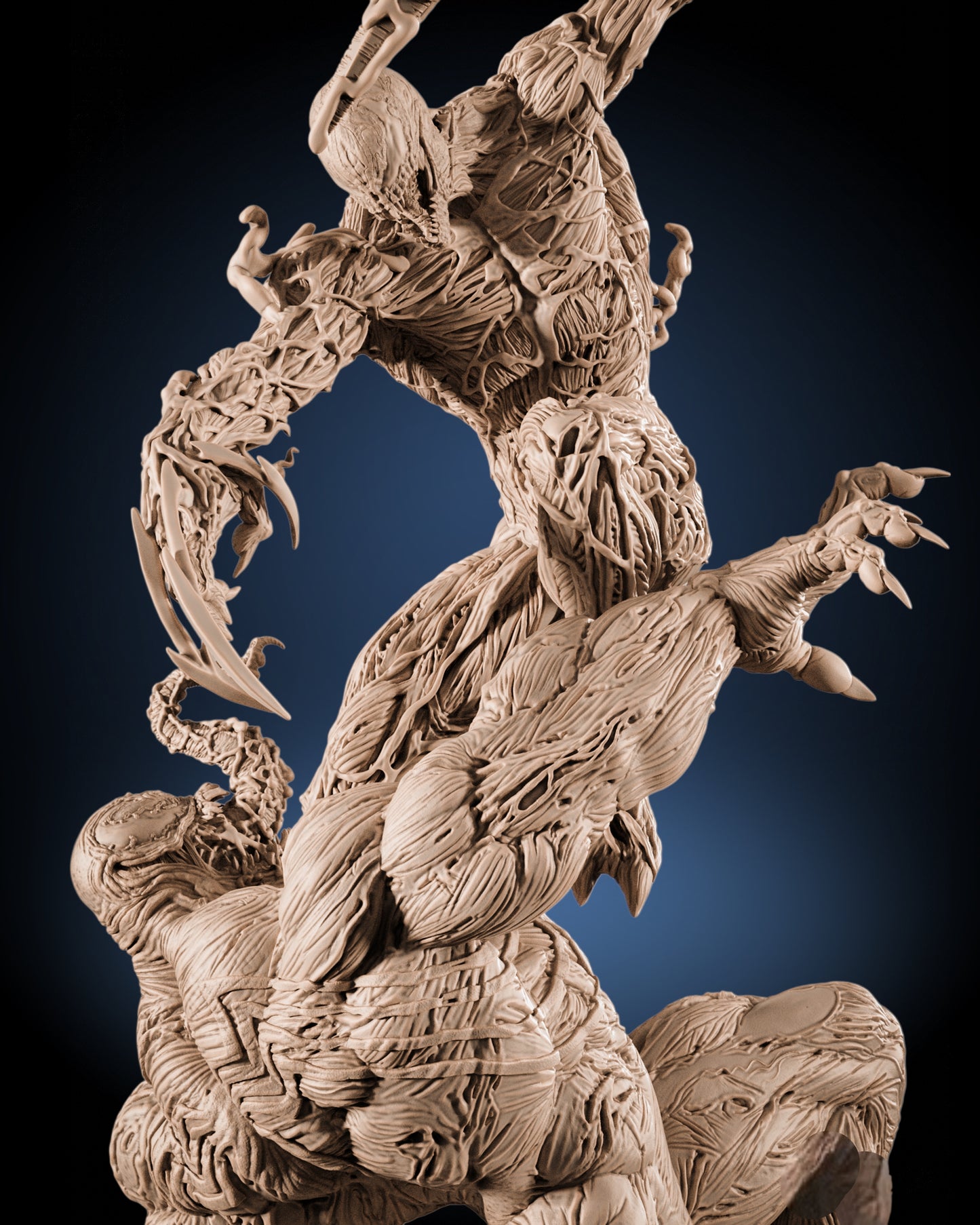 Venom vs Carnage Diorama — APEX Collector Display | Obsidian Guild Studio