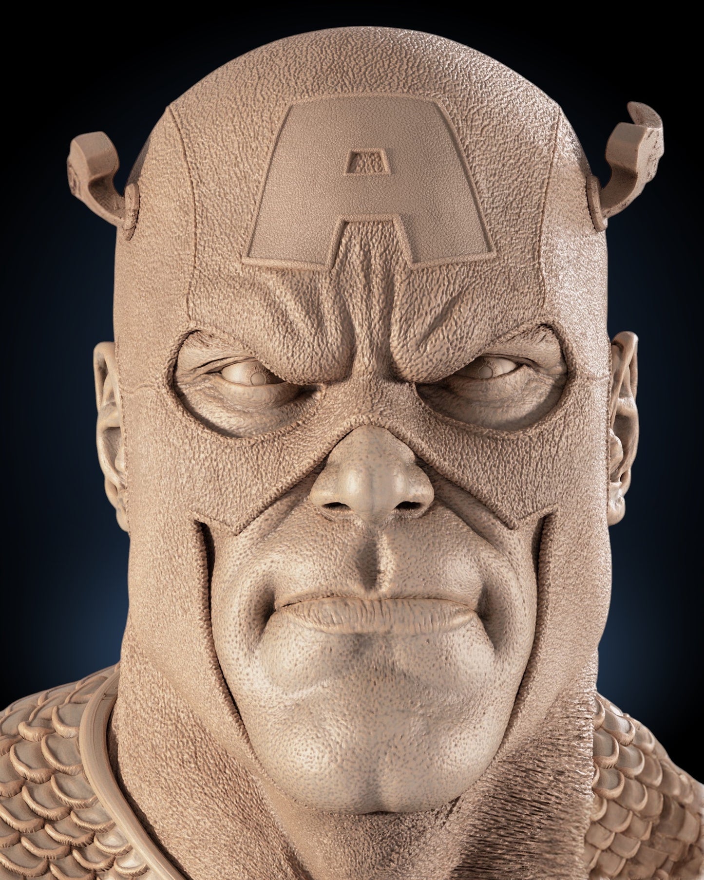 Captain America Bust — Sentinel of Liberty DOMINION Edition | Obsidian Guild Studio