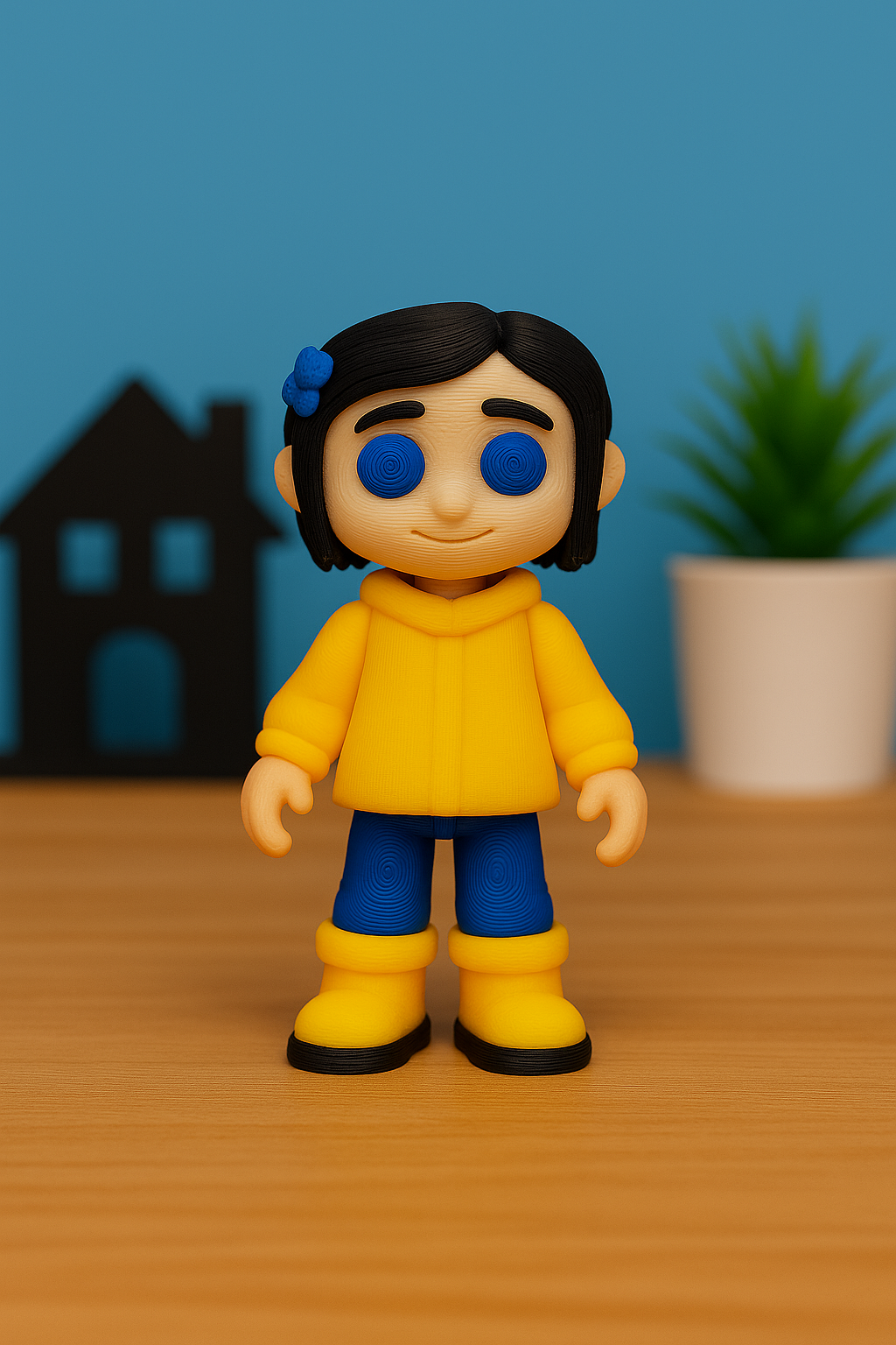 Coraline Mini – 3D Printed Collectible Figure