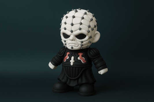 Pinhead Horror Collectible Figure – Stylized Hellraiser-Inspired Display Piece