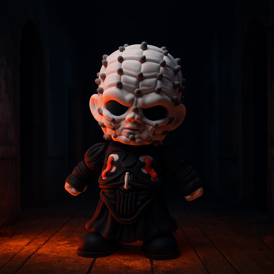 Pinhead Horror Collectible Figure – Stylized Hellraiser-Inspired Display Piece